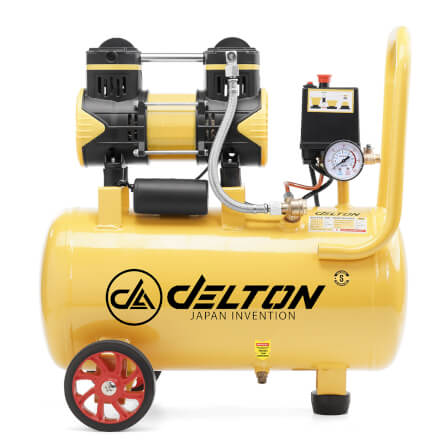 ปั๊มลม OIL FREE DELTON รุ่น FAC-30L 30 ลิตร 850 วัตต์ สีเหลือง_2